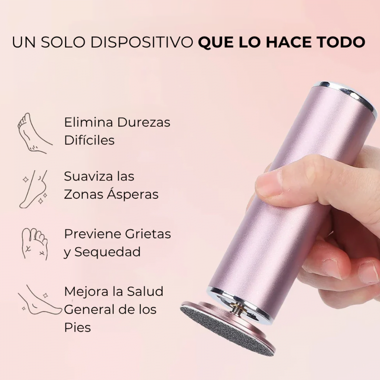 Lima Eléctrica para Callos