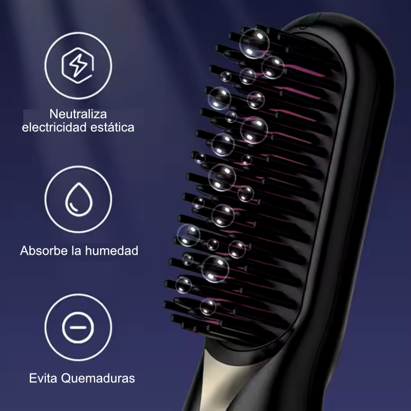 Elegancia® Cepillo portátil con calefacción