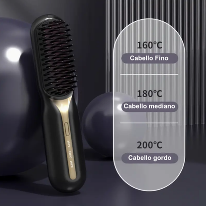 Elegancia® Cepillo portátil con calefacción